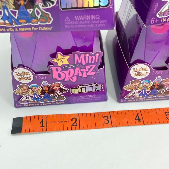 Lot of 4 MINI BRATZ SERIES 1 Mystery Boxes FLASHBACK Minis NEW Sealed Toys - Picture 8 of 14
